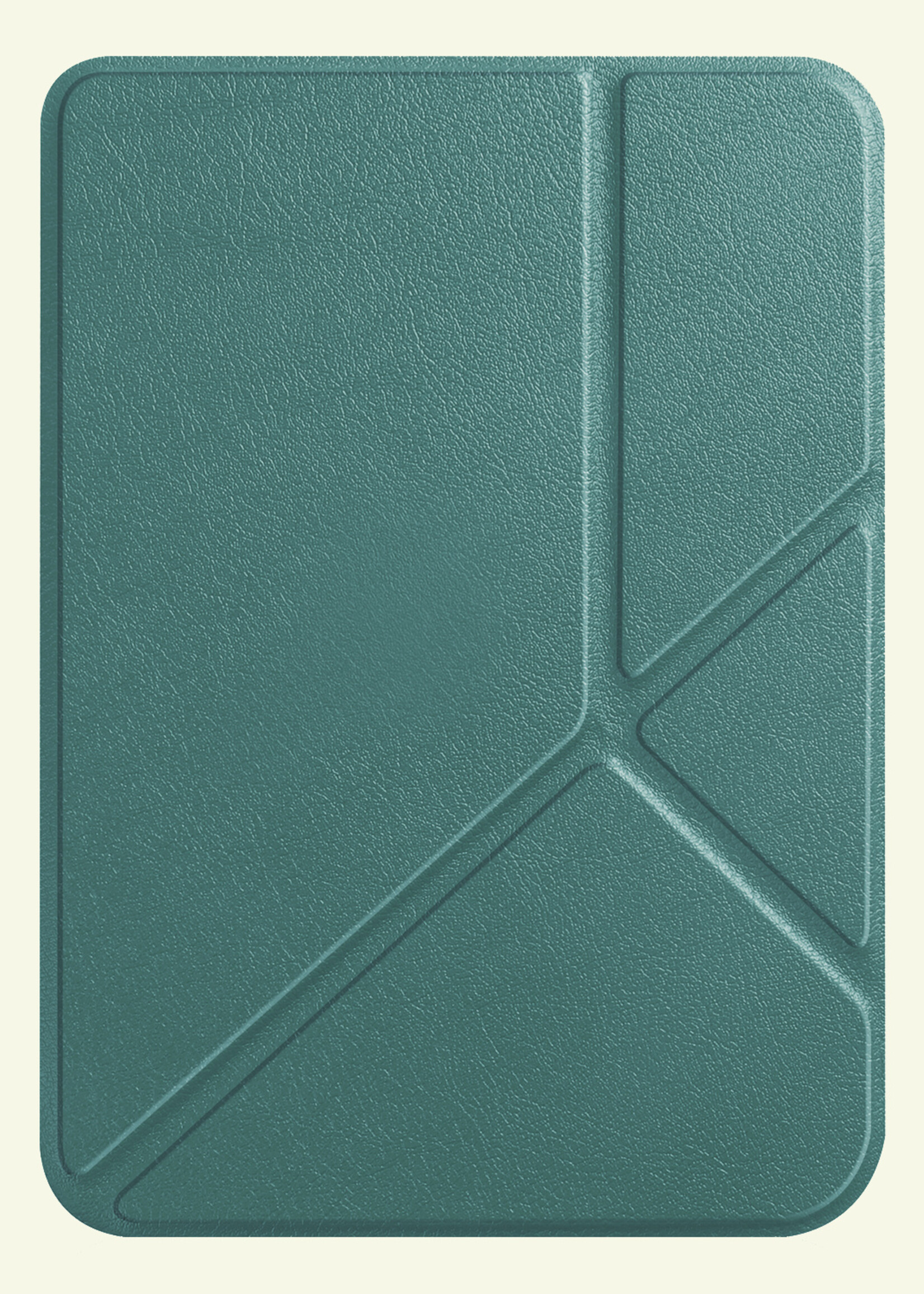 LUQ LUQ Kobo Clara 2E Hoesje Trifold - Donkergroen