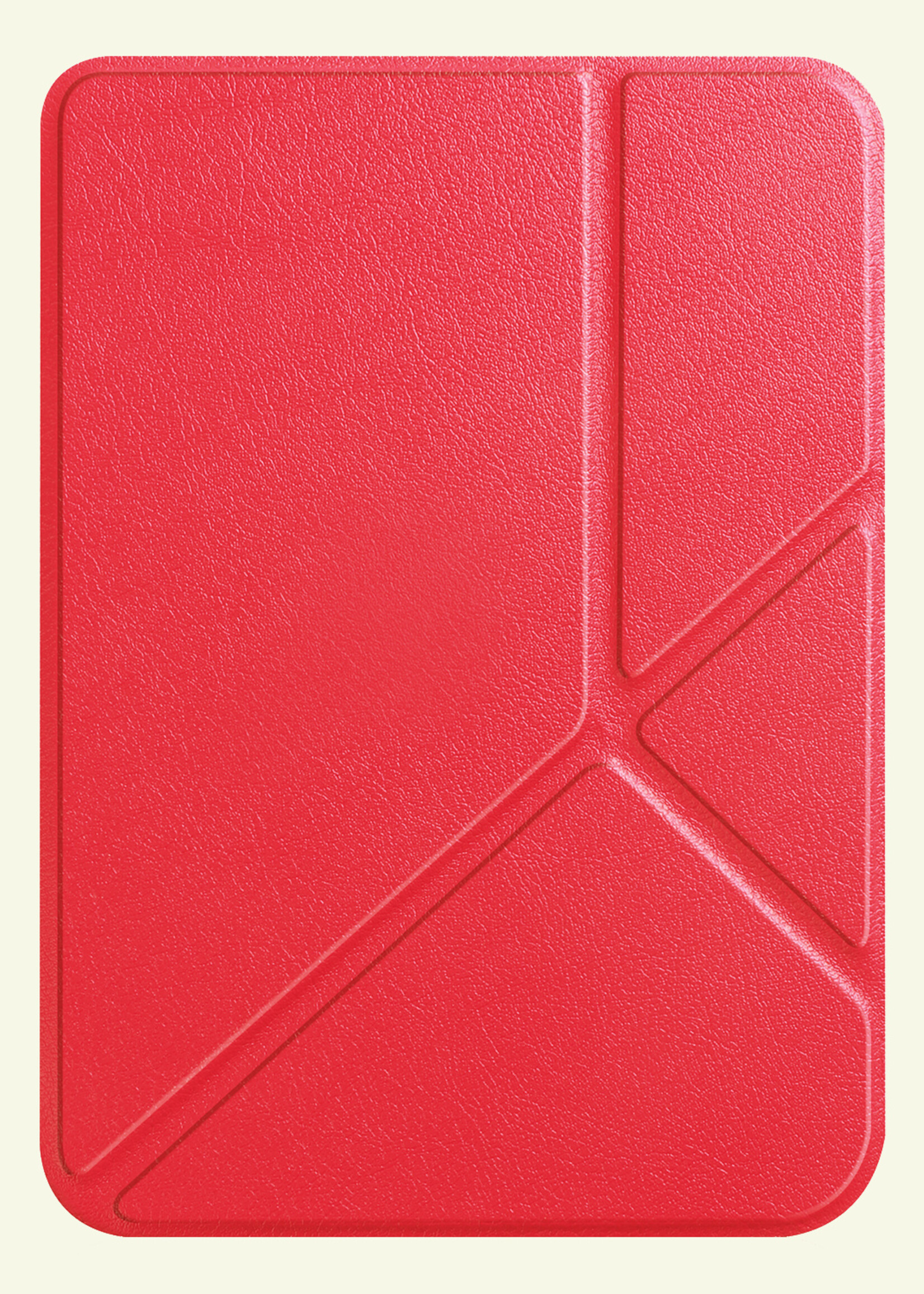 LUQ LUQ Kobo Clara 2E Hoesje Trifold - Rood