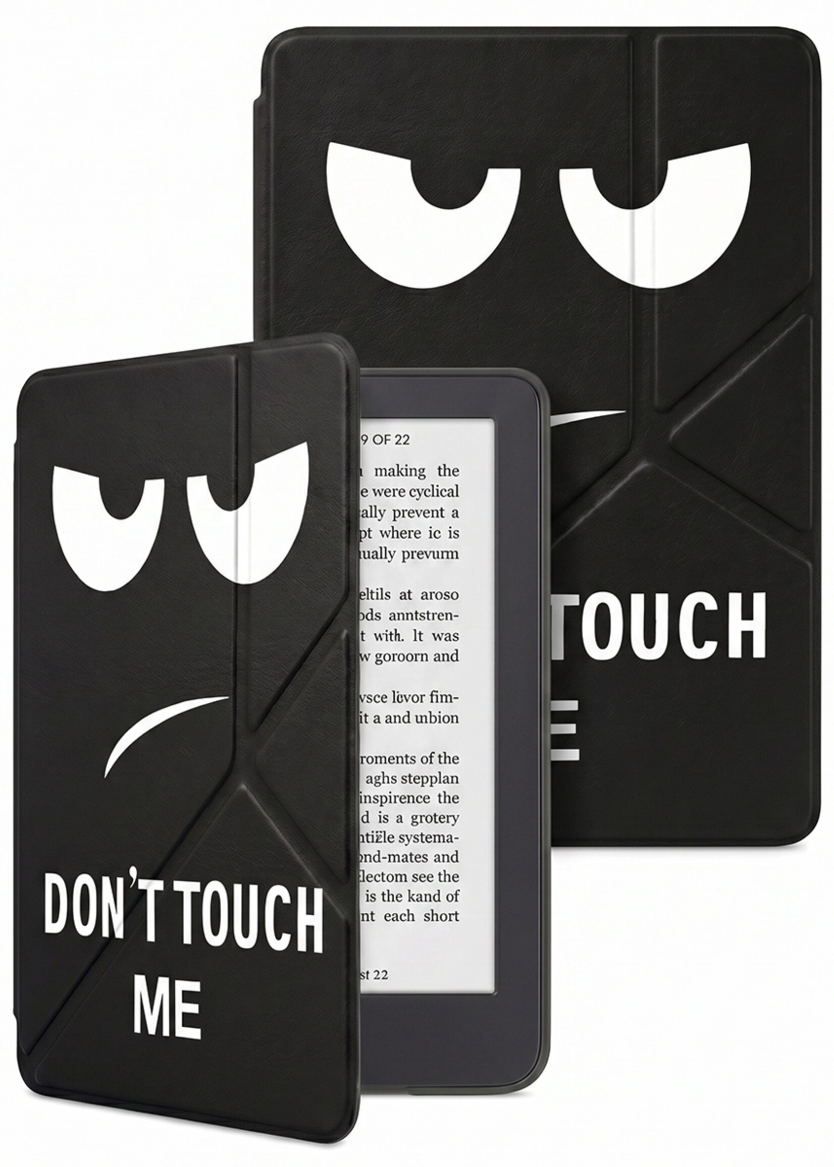 LUQ LUQ Kobo Clara 2E Hoesje Trifold - Touch