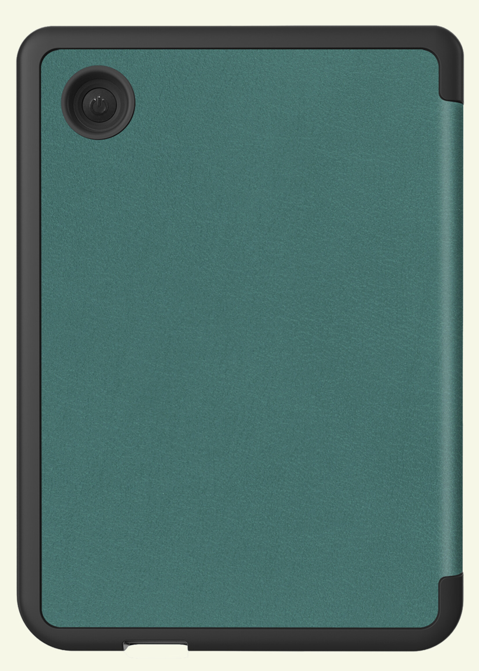 LUQ LUQ Kobo Clara 2E Hoesje Trifold Met Screenprotector - Donkergroen