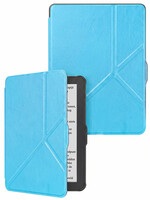 LUQ LUQ Kobo Clara HD Hoesje Trifold - Lichtblauw