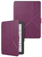 LUQ LUQ Kobo Clara HD Hoesje Trifold - Paars