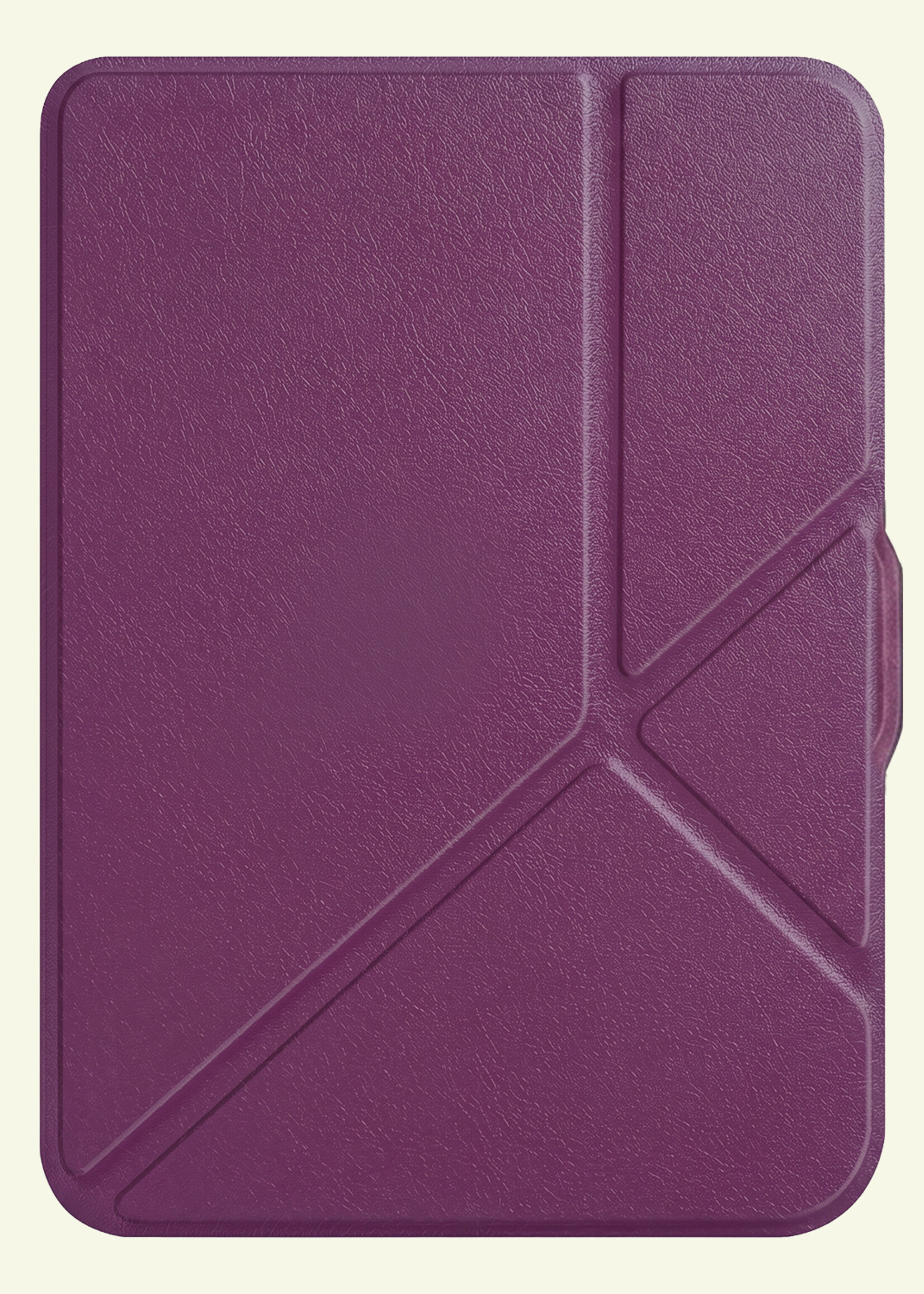 LUQ LUQ Kobo Clara HD Hoesje Trifold - Paars