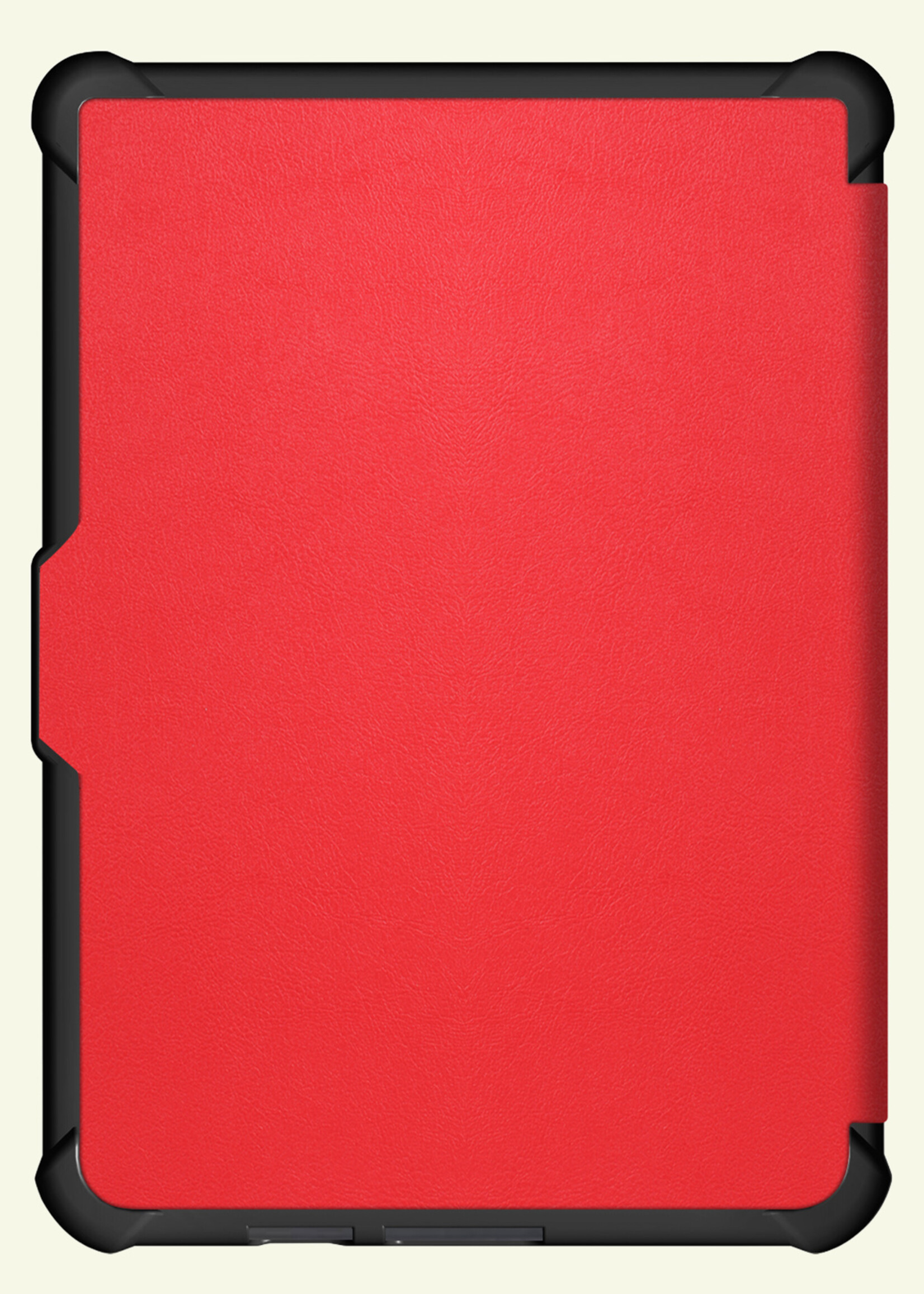 LUQ LUQ Kobo Clara HD Hoesje Trifold - Rood