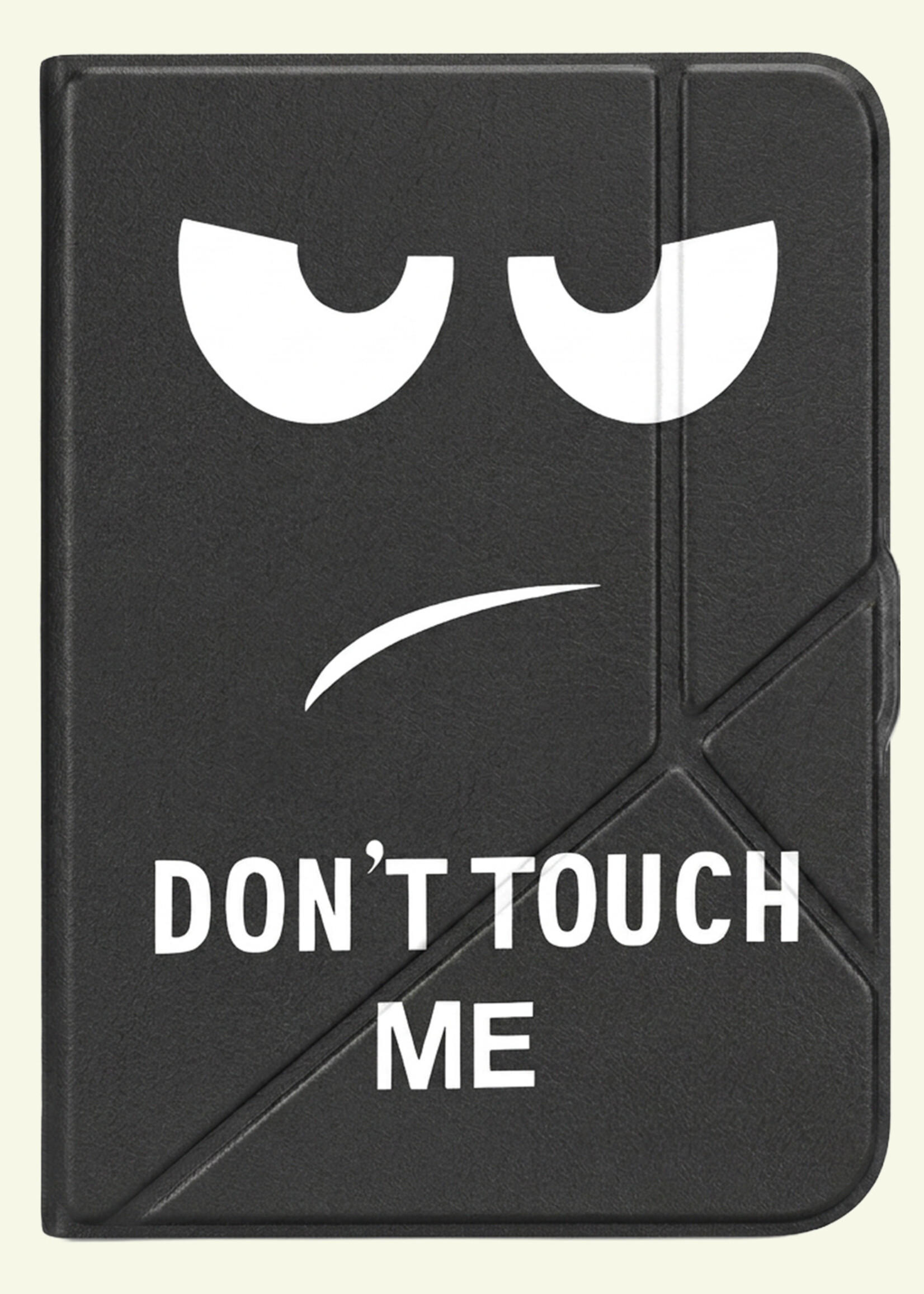 LUQ LUQ Kobo Clara HD Hoesje Trifold - Don't Touch Me