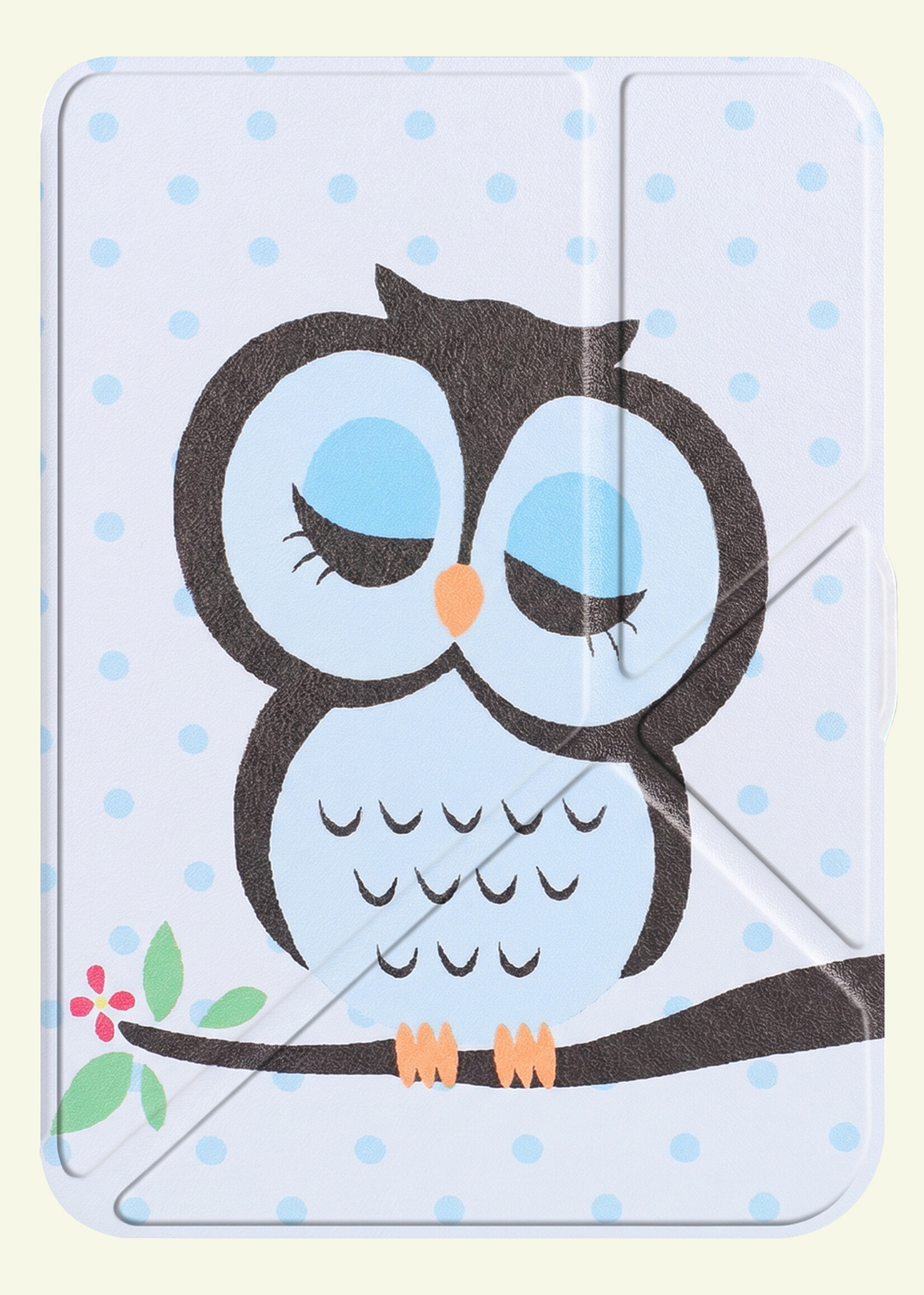 LUQ LUQ Kobo Clara HD Hoesje Trifold - Uil