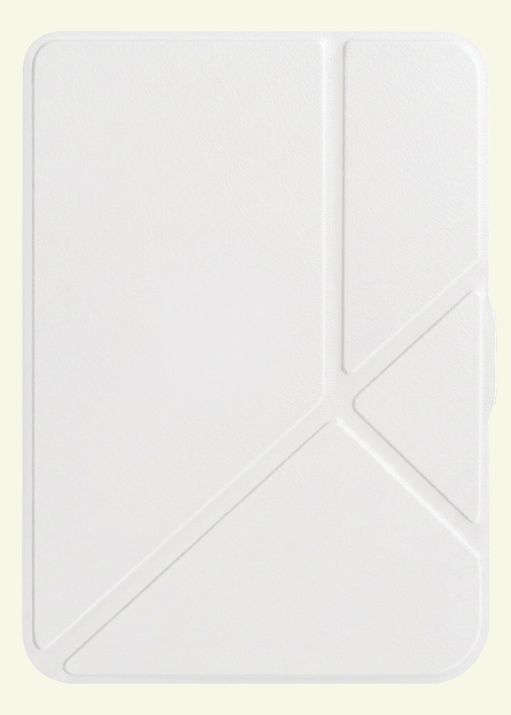 LUQ LUQ Kobo Clara HD Hoesje Trifold - Wit