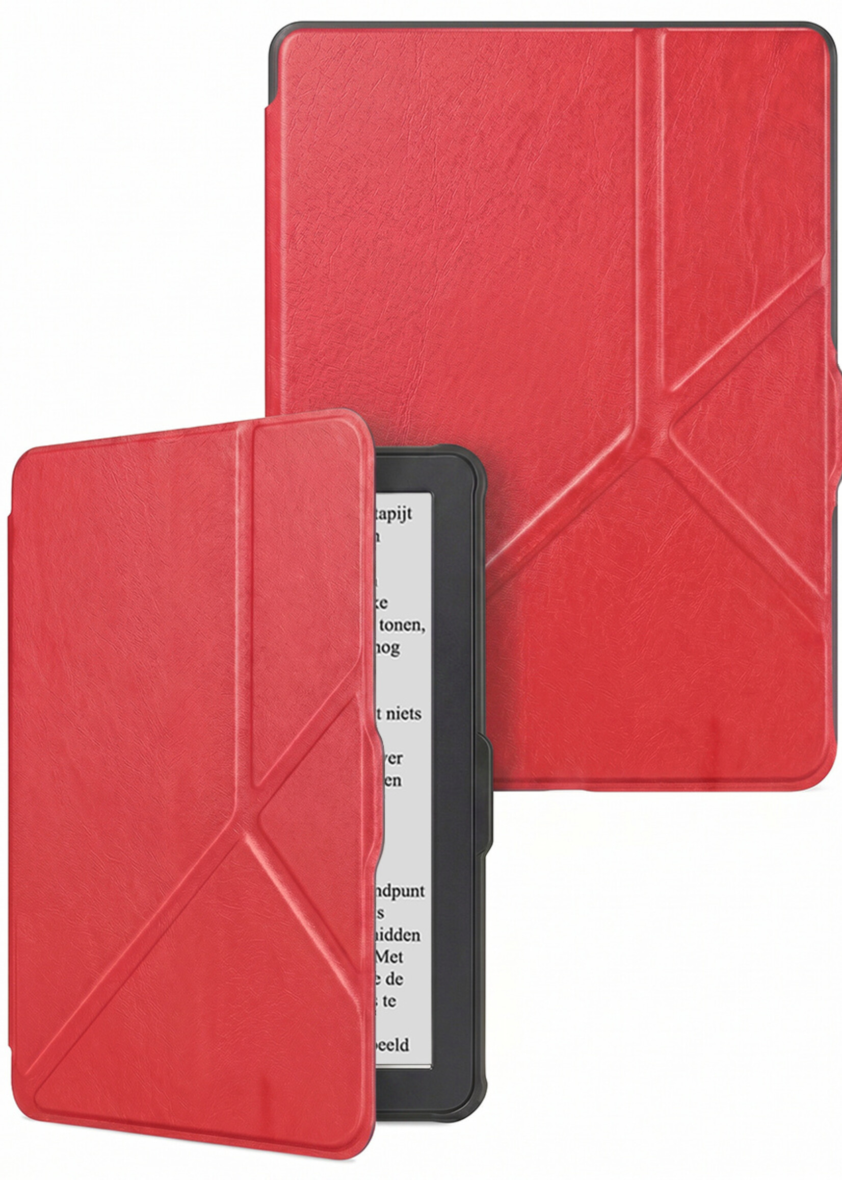 LUQ LUQ Kobo Nia Hoesje Trifold - Rood