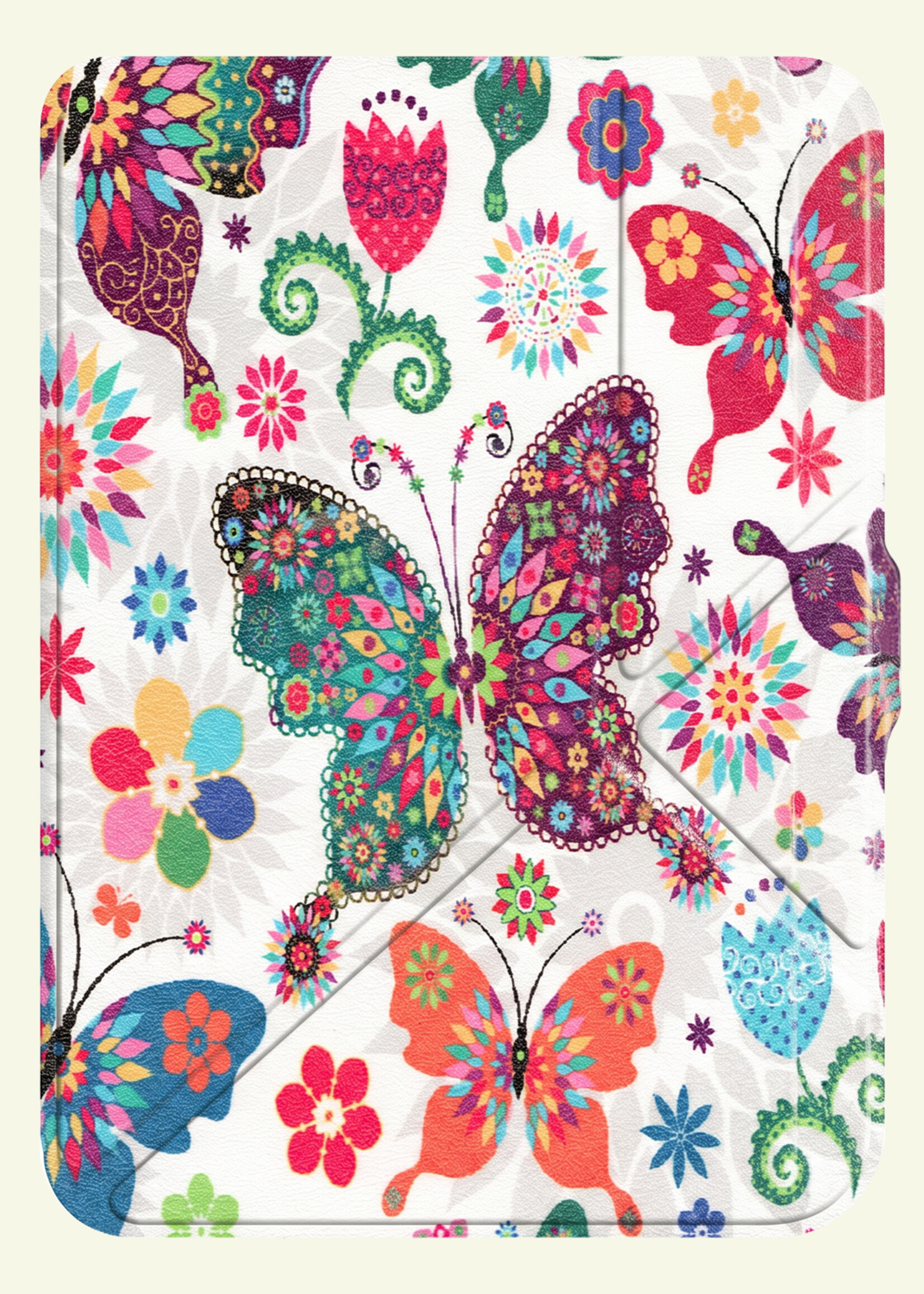LUQ LUQ Kobo Nia Hoesje Trifold - Vlinder
