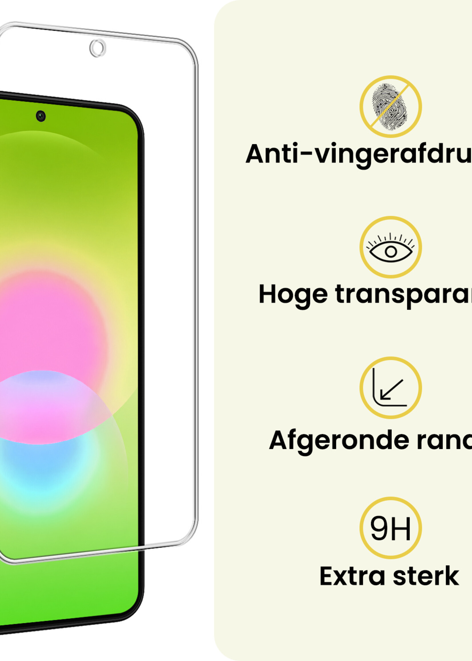 LUQ LUQ Samsung Galaxy A27 Screenprotector Glas