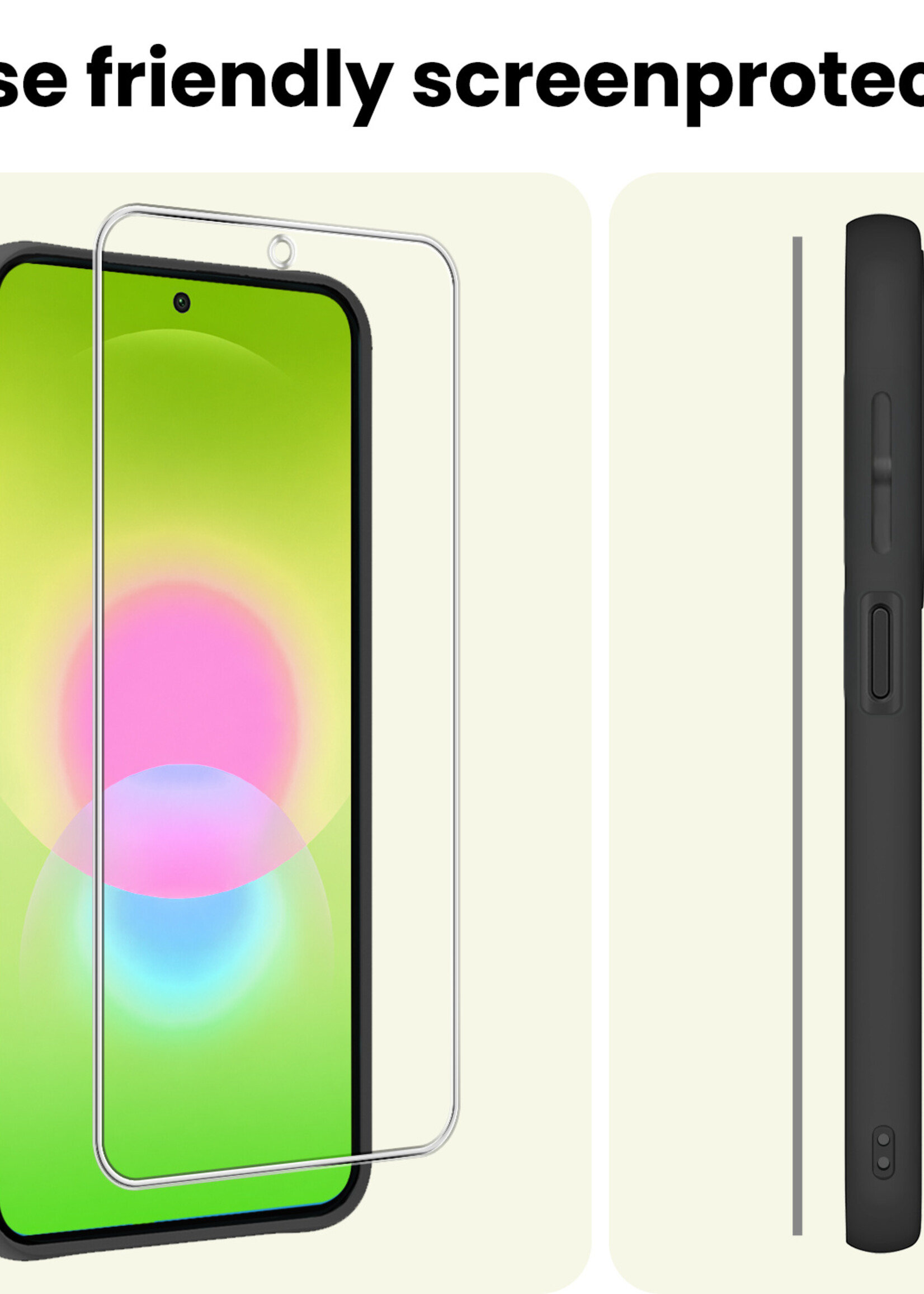 LUQ LUQ Samsung Galaxy A27 Screenprotector Glas