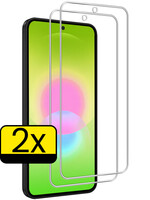 LUQ LUQ Samsung Galaxy A27 Screenprotector Glas - 2 PACK