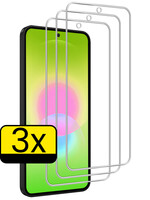 LUQ LUQ Samsung Galaxy A27 Screenprotector Glas - 3 PACK