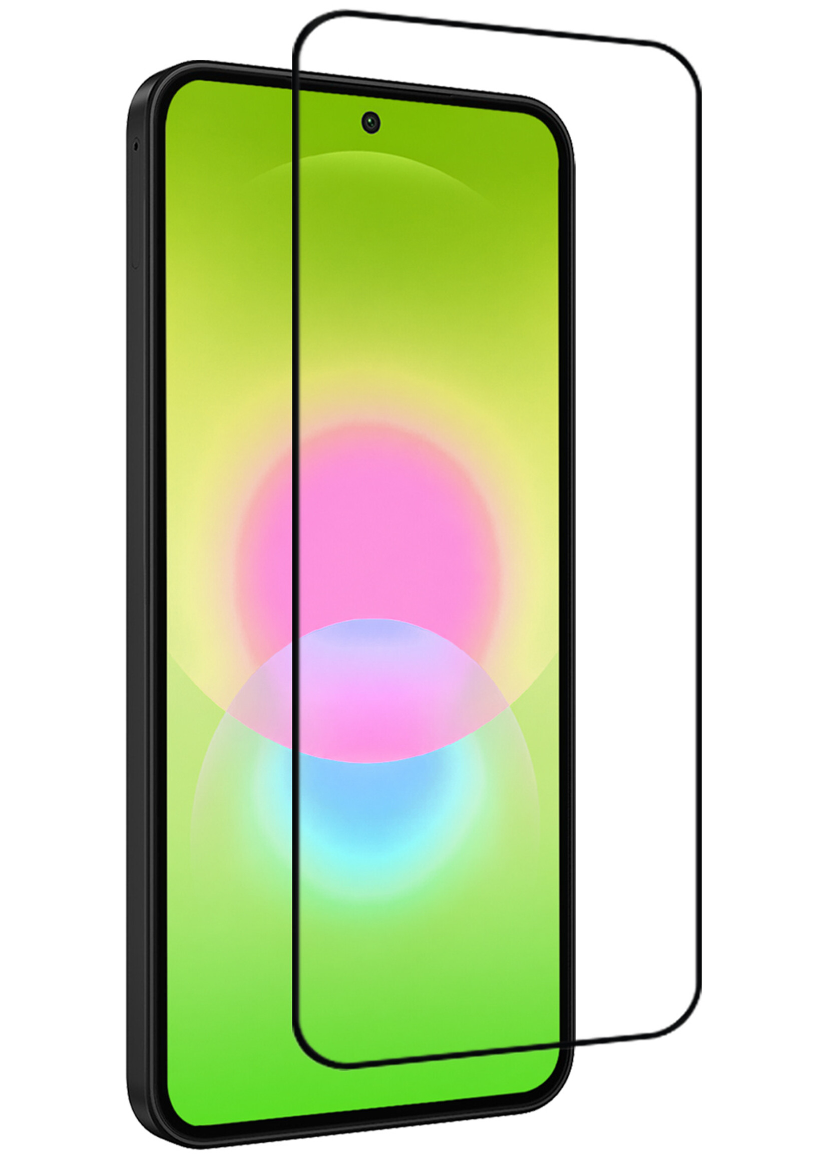 LUQ LUQ Samsung Galaxy A27 Screenprotector Glas Full Cover
