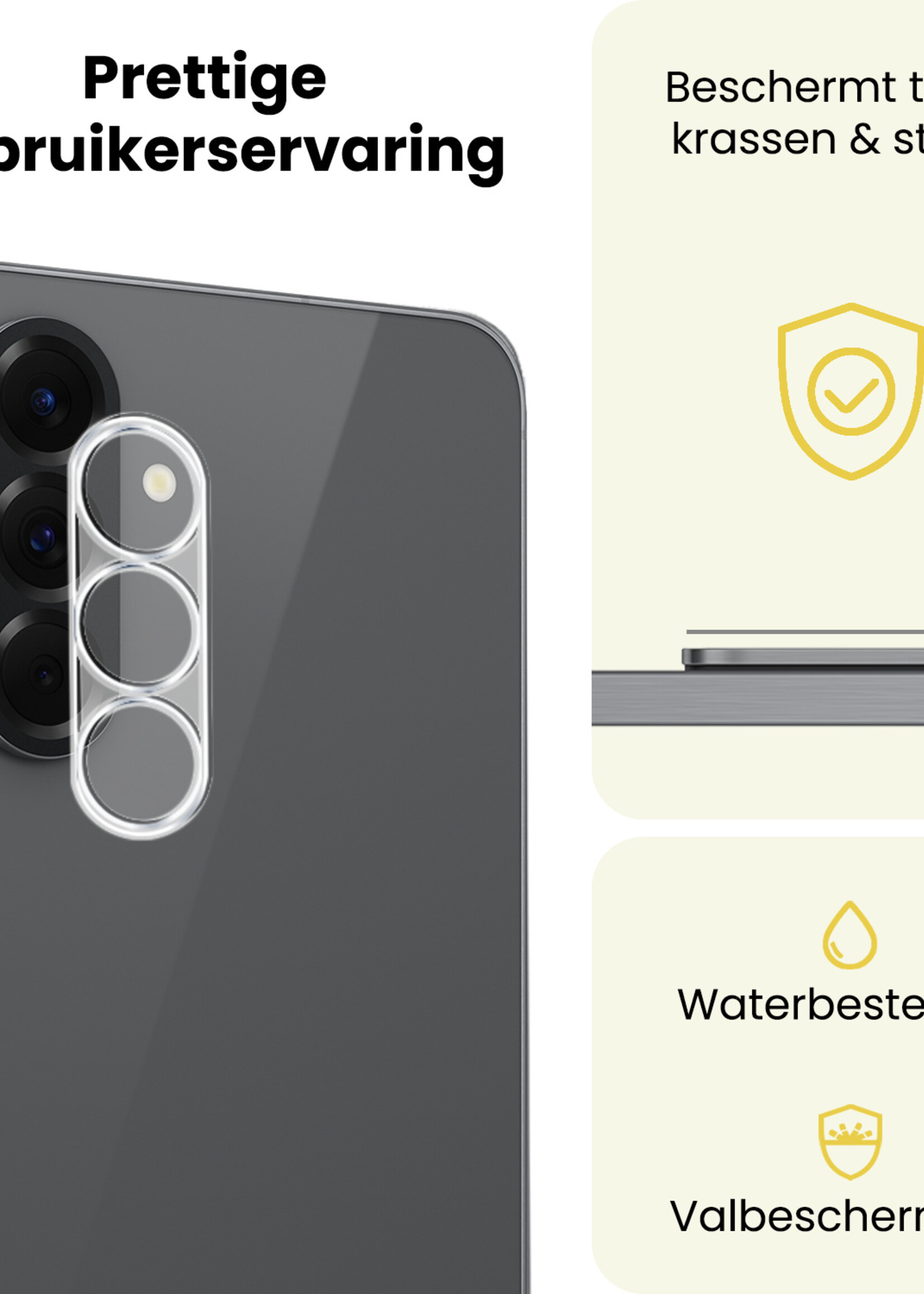 LUQ LUQ Samsung Galaxy A27 Camera Screenprotector