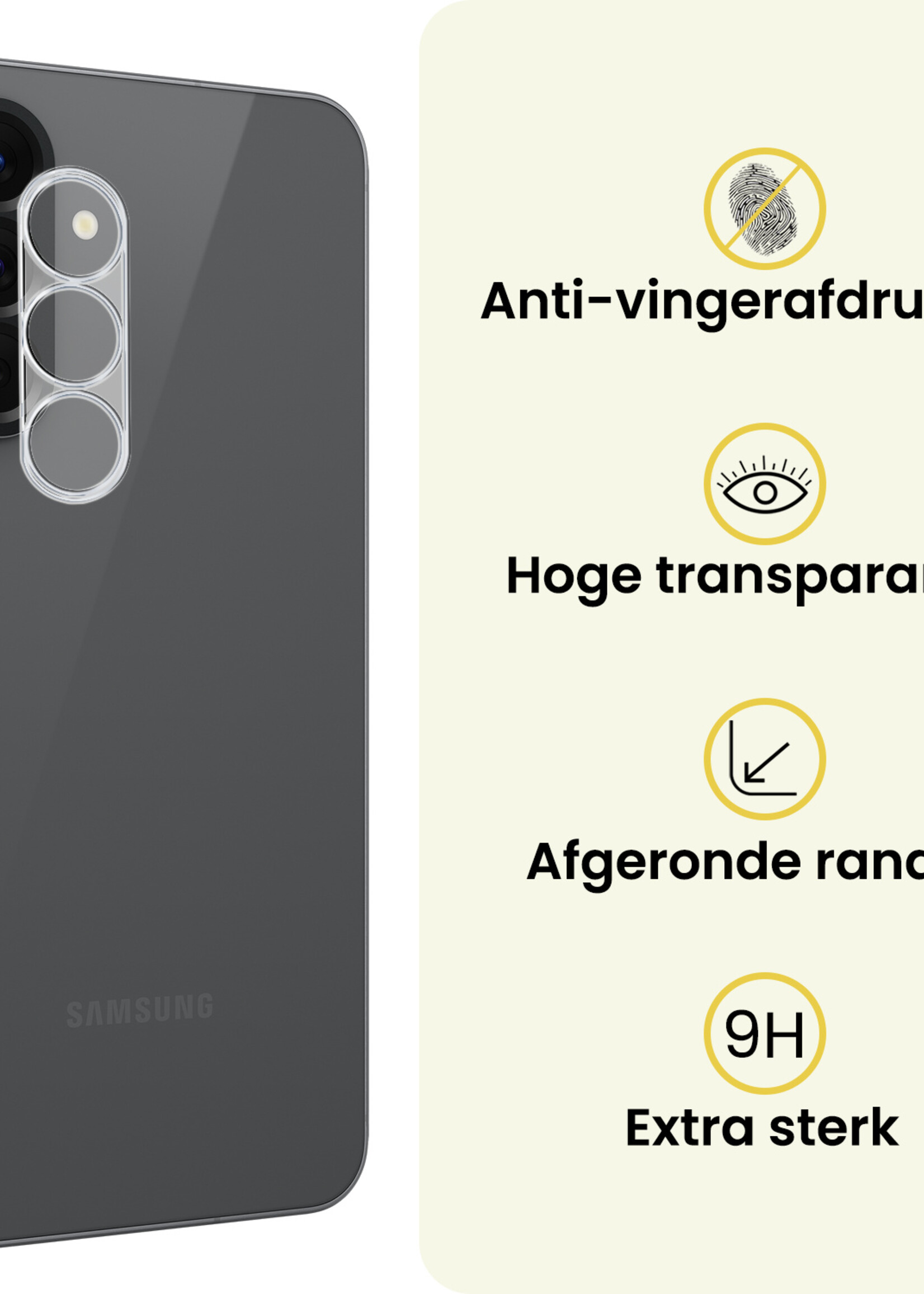 LUQ LUQ Samsung Galaxy A27 Camera Screenprotector - 2 PACK