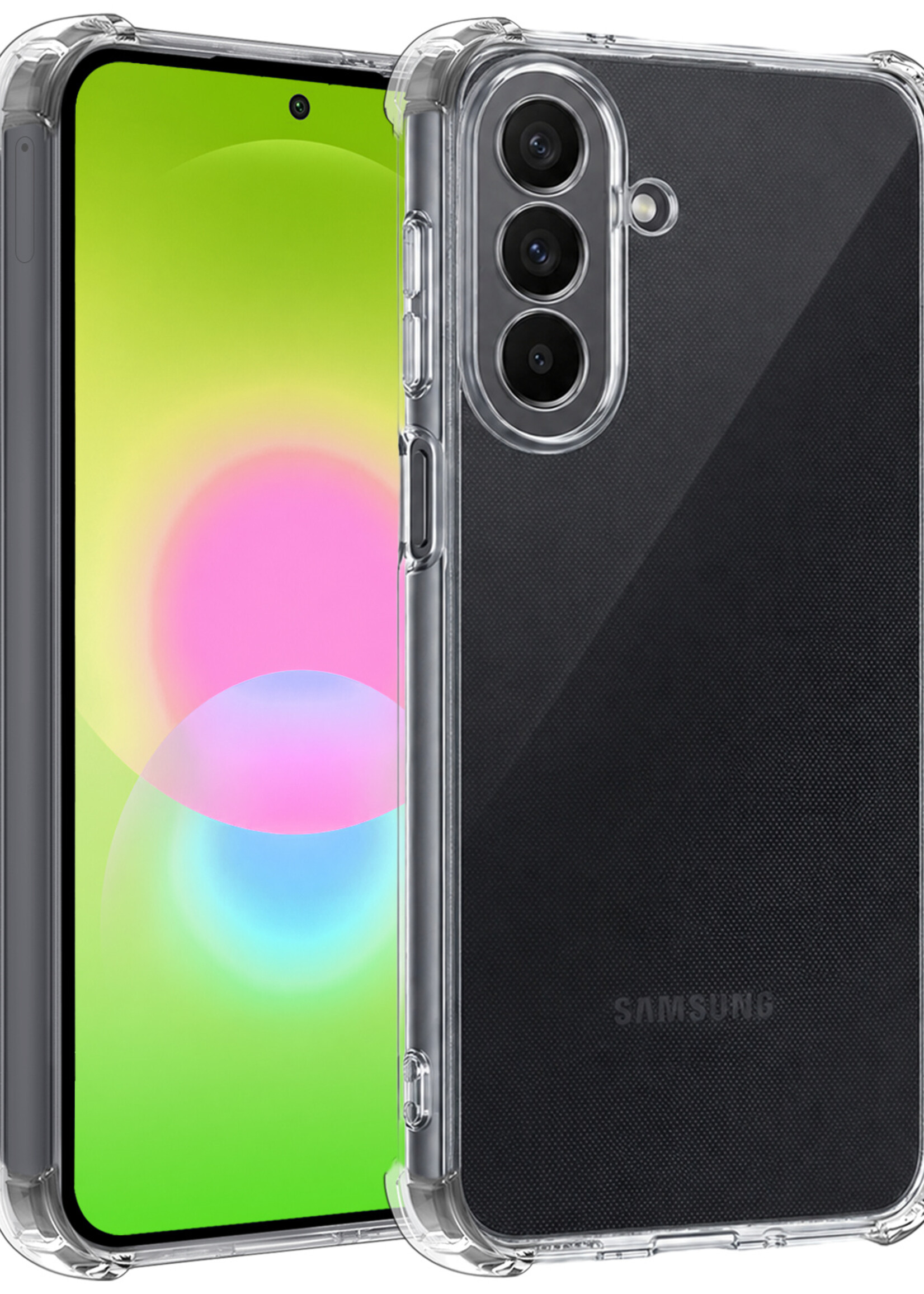 LUQ LUQ Samsung Galaxy A27 Hoesje Shockproof - Transparant