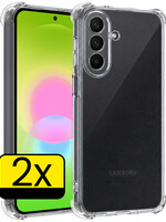 LUQ LUQ Samsung Galaxy A27 Hoesje Shockproof - Transparant - 2 PACK