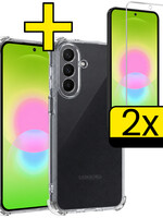 LUQ LUQ Samsung Galaxy A27 Hoesje Shockproof Met 2x Screenprotector