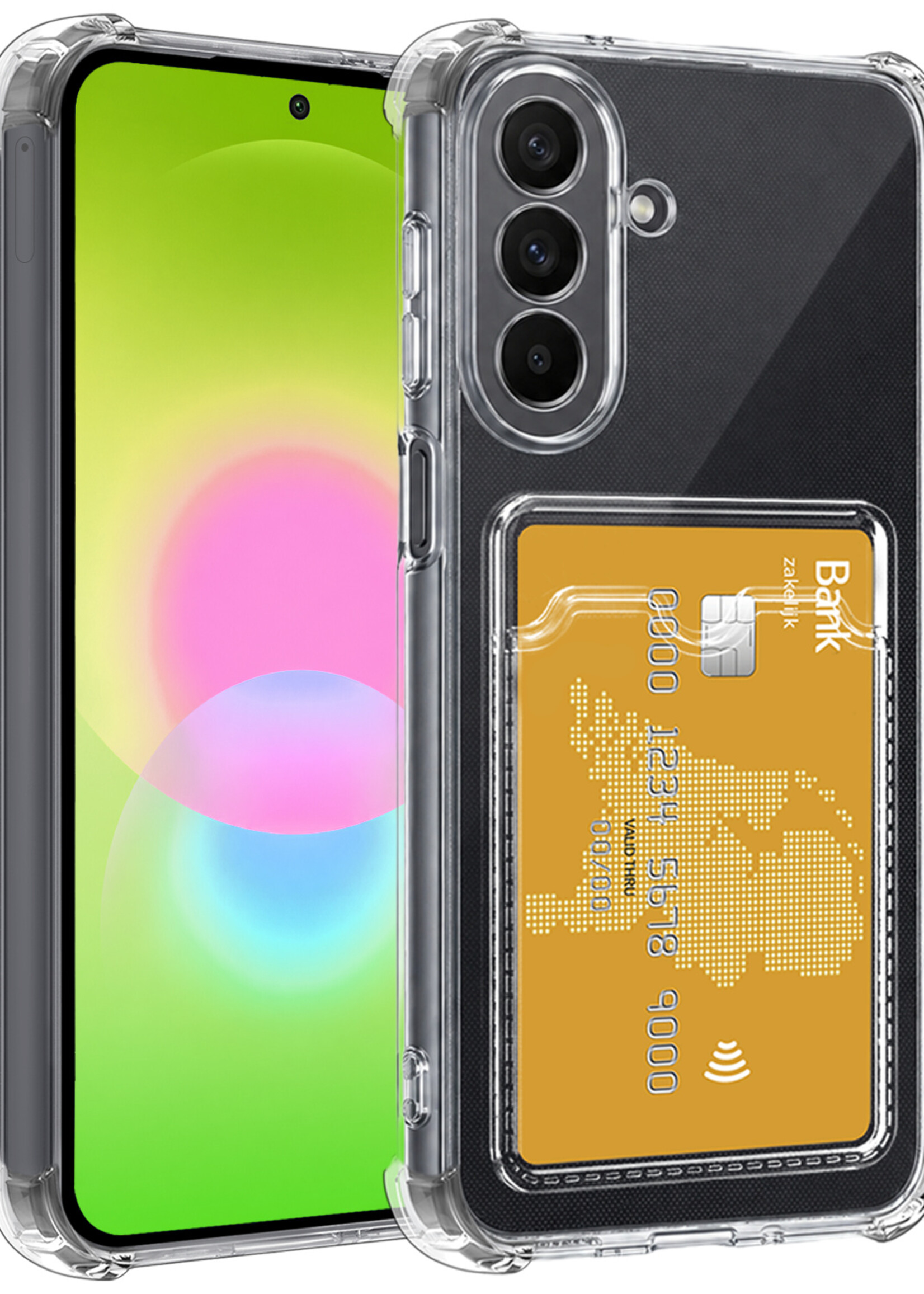 LUQ LUQ Samsung Galaxy A27 Hoesje Pashouder