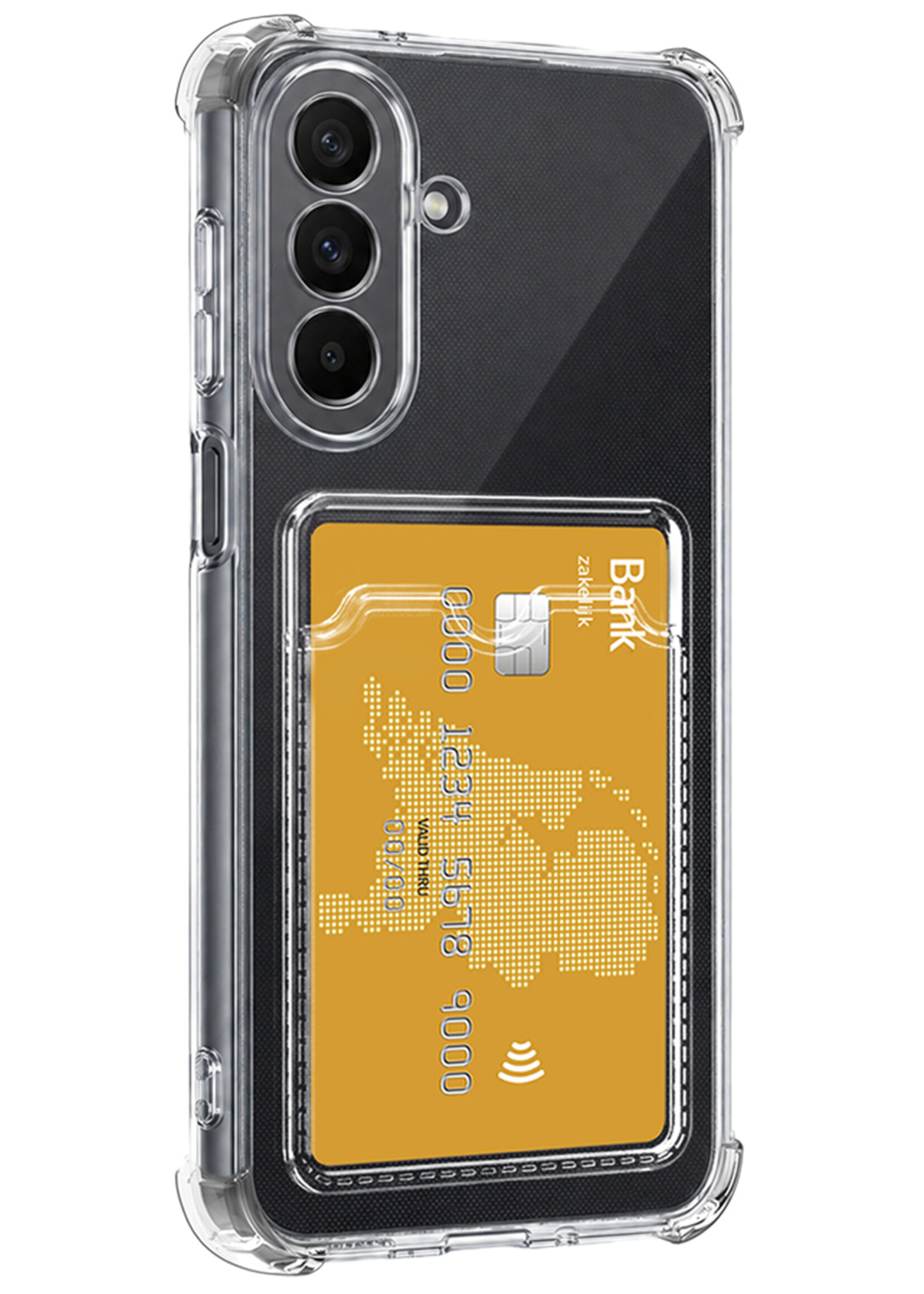 LUQ LUQ Samsung Galaxy A27 Hoesje Pashouder - 2 PACK