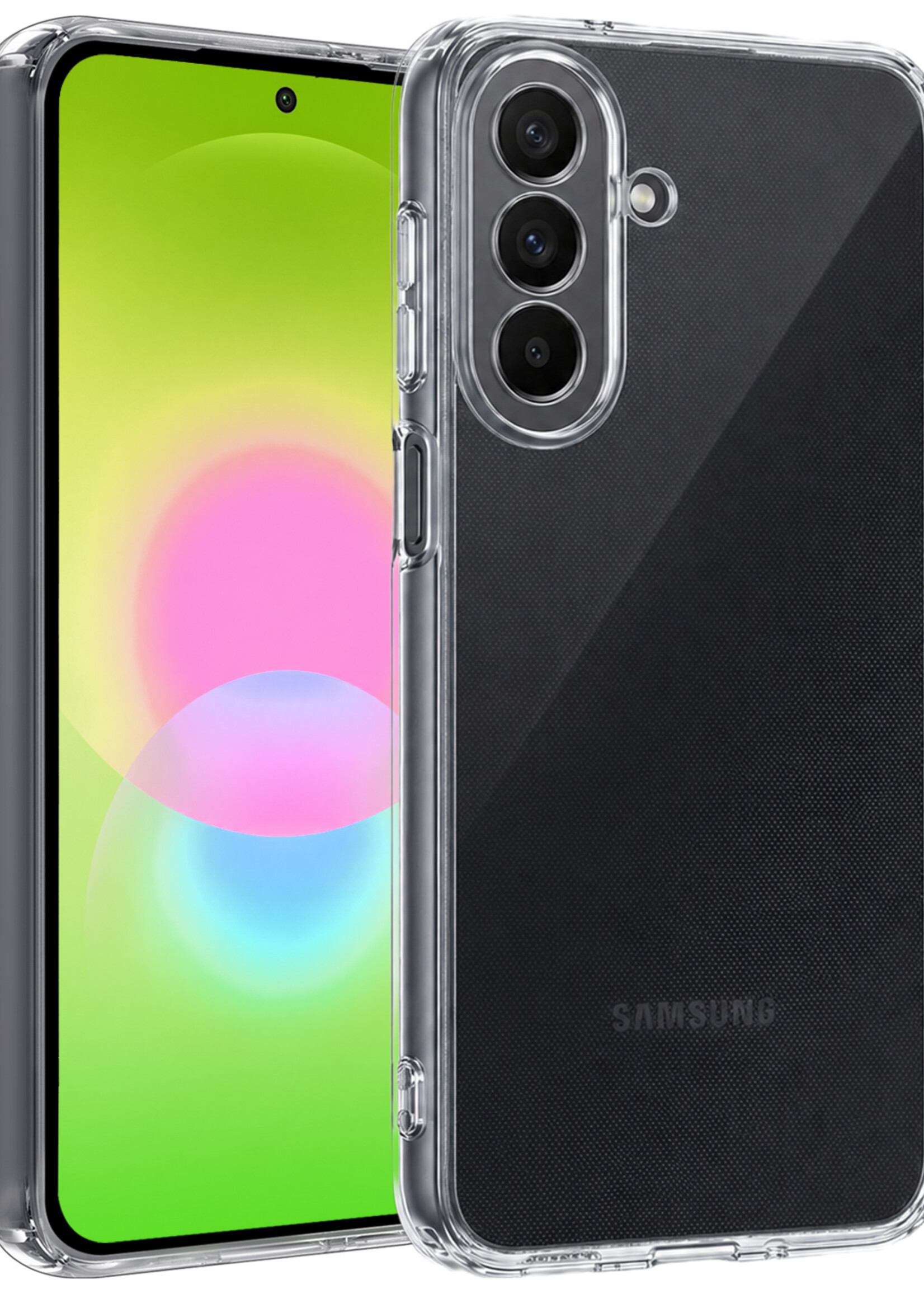 LUQ LUQ Samsung Galaxy A27 Hoesje Siliconen - Transparant