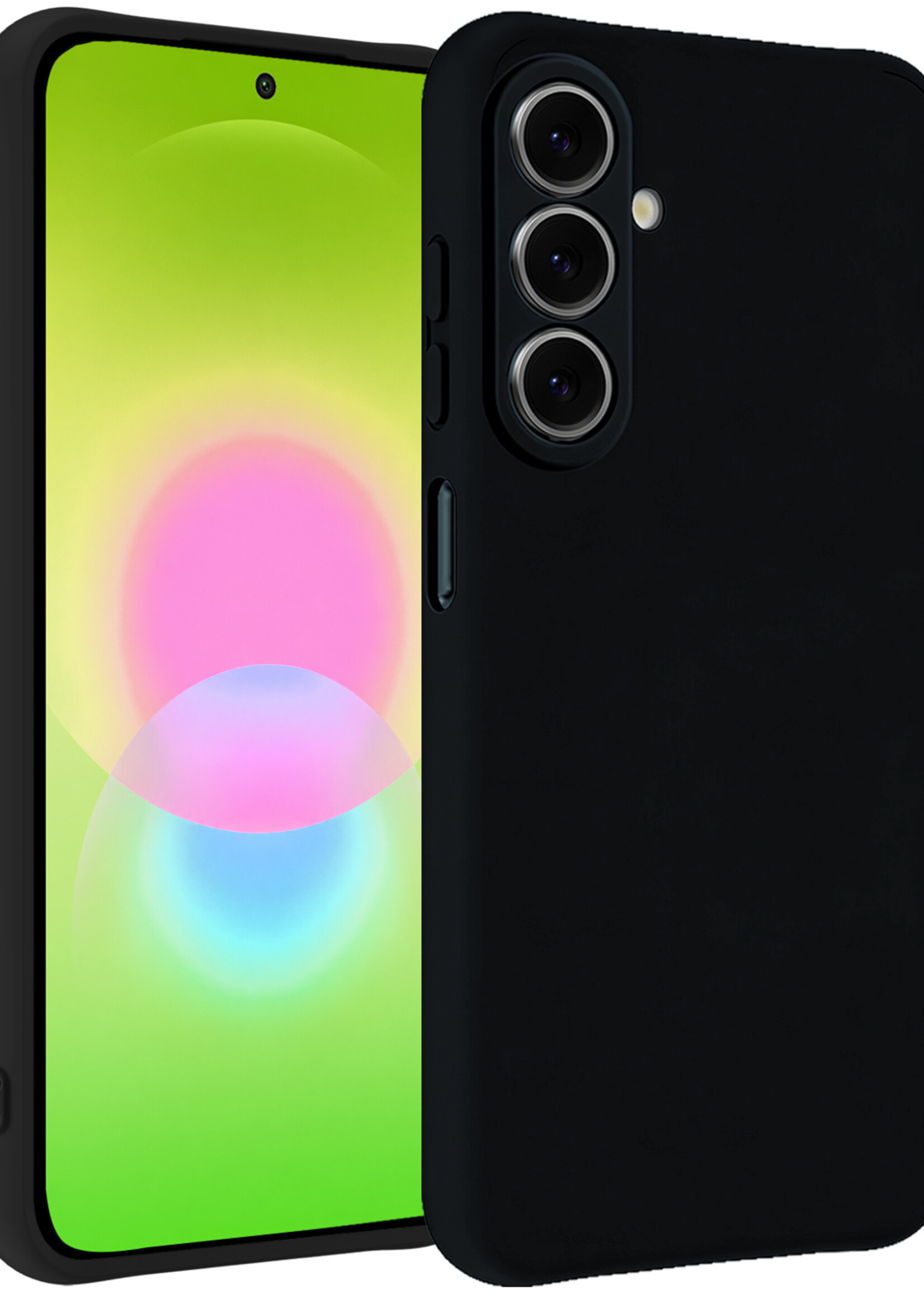 LUQ LUQ Samsung Galaxy A27 Hoesje Siliconen - Zwart