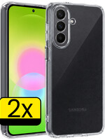 LUQ LUQ Samsung Galaxy A27 Hoesje Siliconen - Transparant - 2 PACK