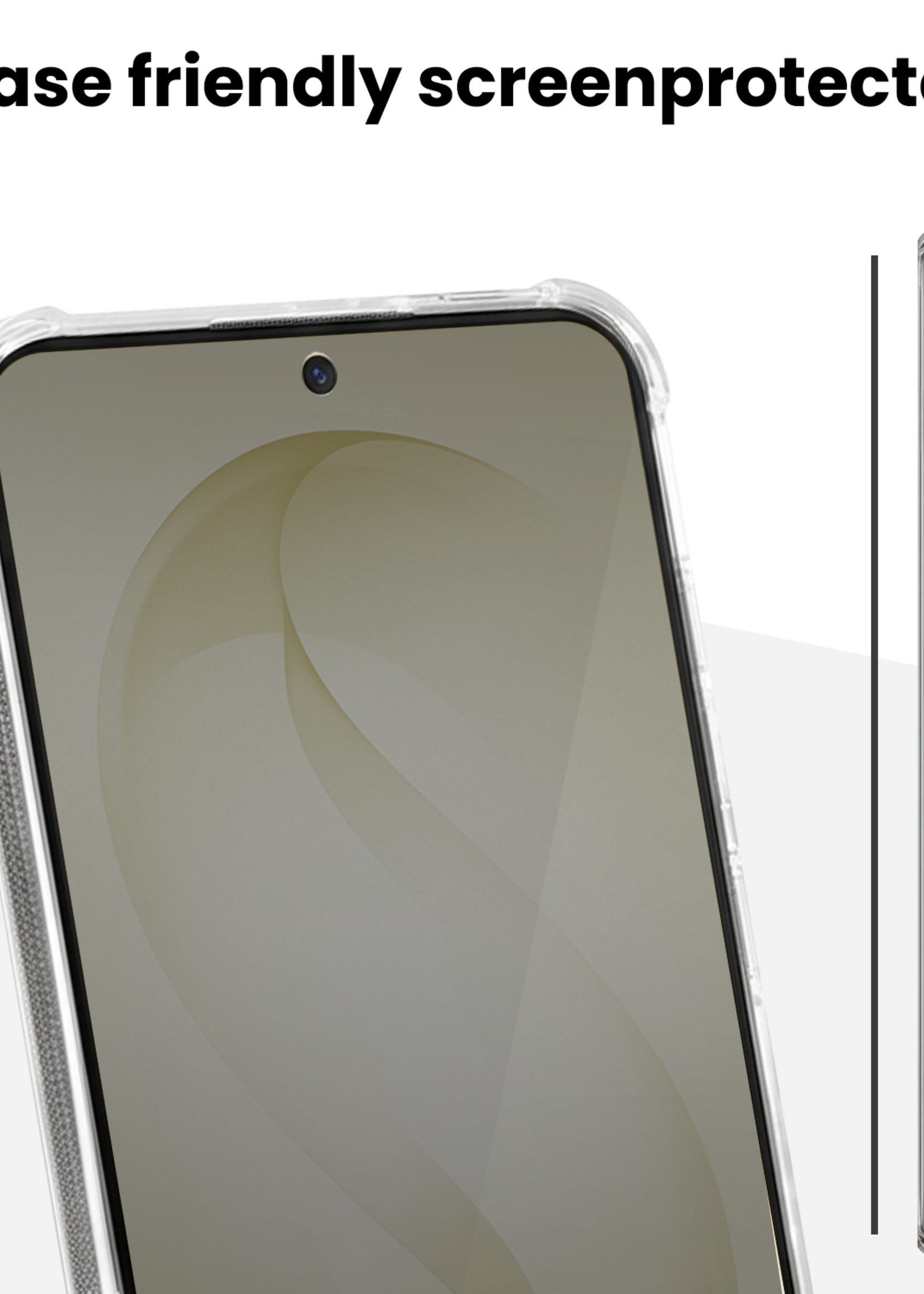 LUQ LUQ Samsung Galaxy S26 Plus Hybrid Privacy Screenprotector