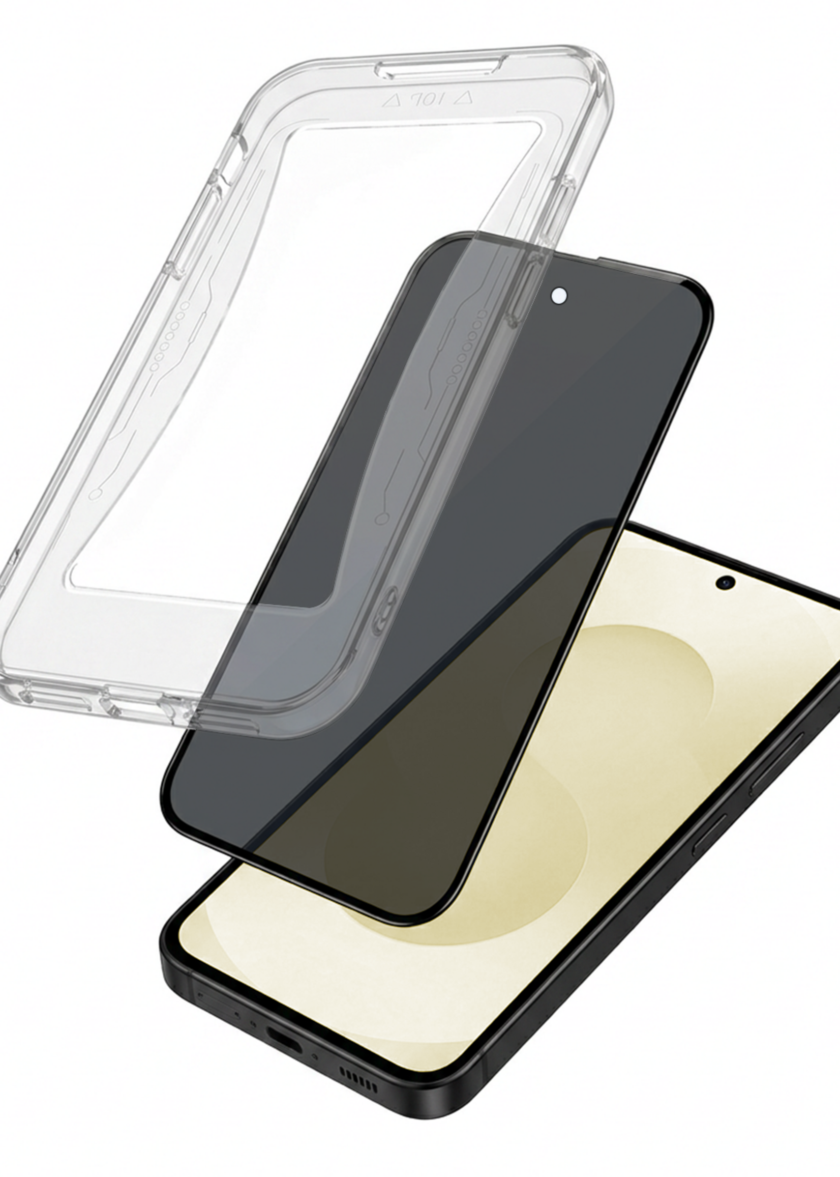 LUQ LUQ Samsung Galaxy S25 FE Hybrid Privacy Screenprotector