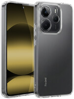 LUQ LUQ Xiaomi Redmi Note 14 5G Hoesje Siliconen - Transparant