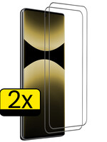LUQ LUQ Xiaomi Redmi Note 14 Pro 5G Screenprotector Glas - 2 PACK