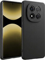 LUQ LUQ Xiaomi Redmi Note 14 Pro 5G Hoesje Siliconen - Zwart