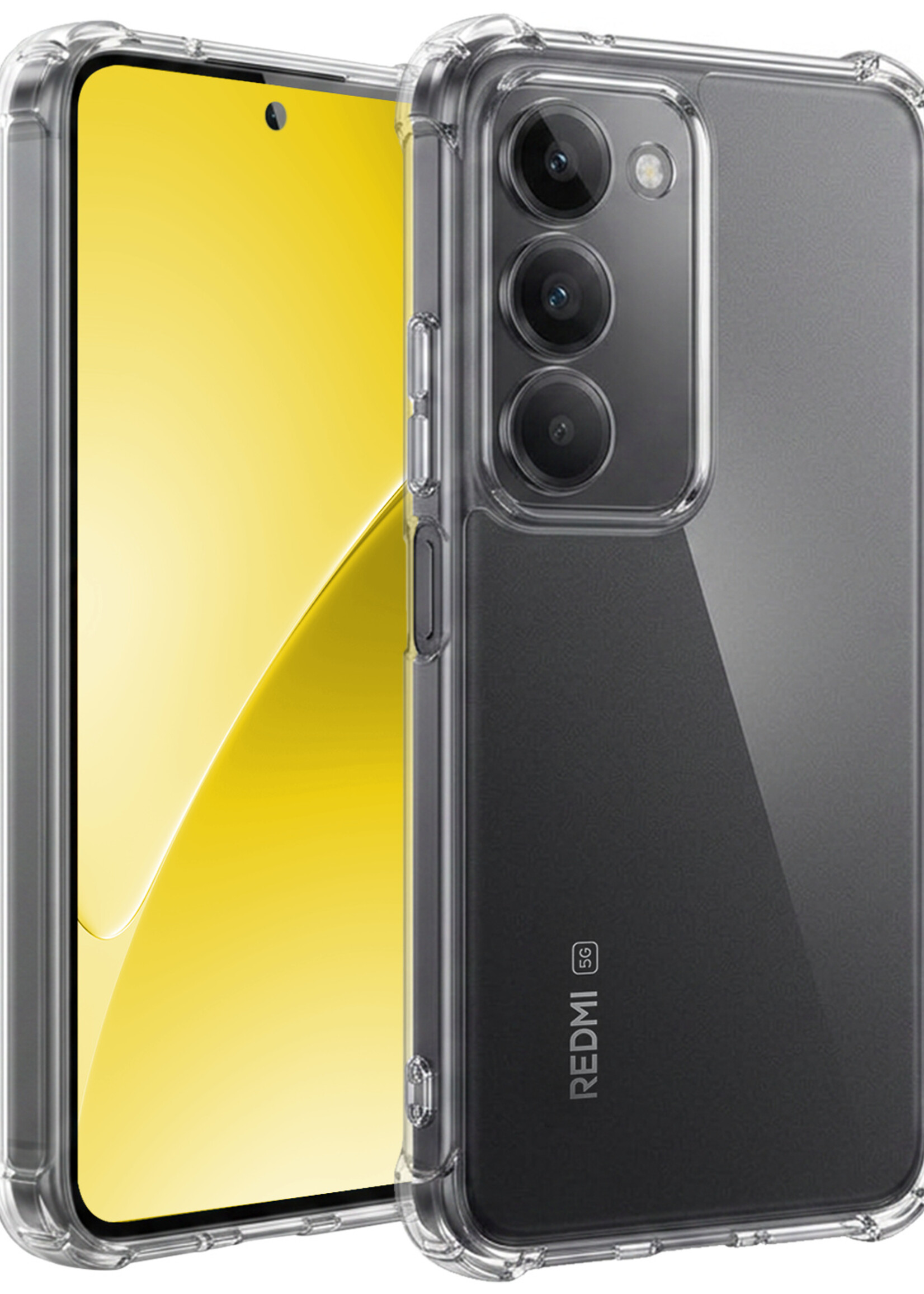 LUQ LUQ Xiaomi 15 Hoesje Shockproof - Transparant