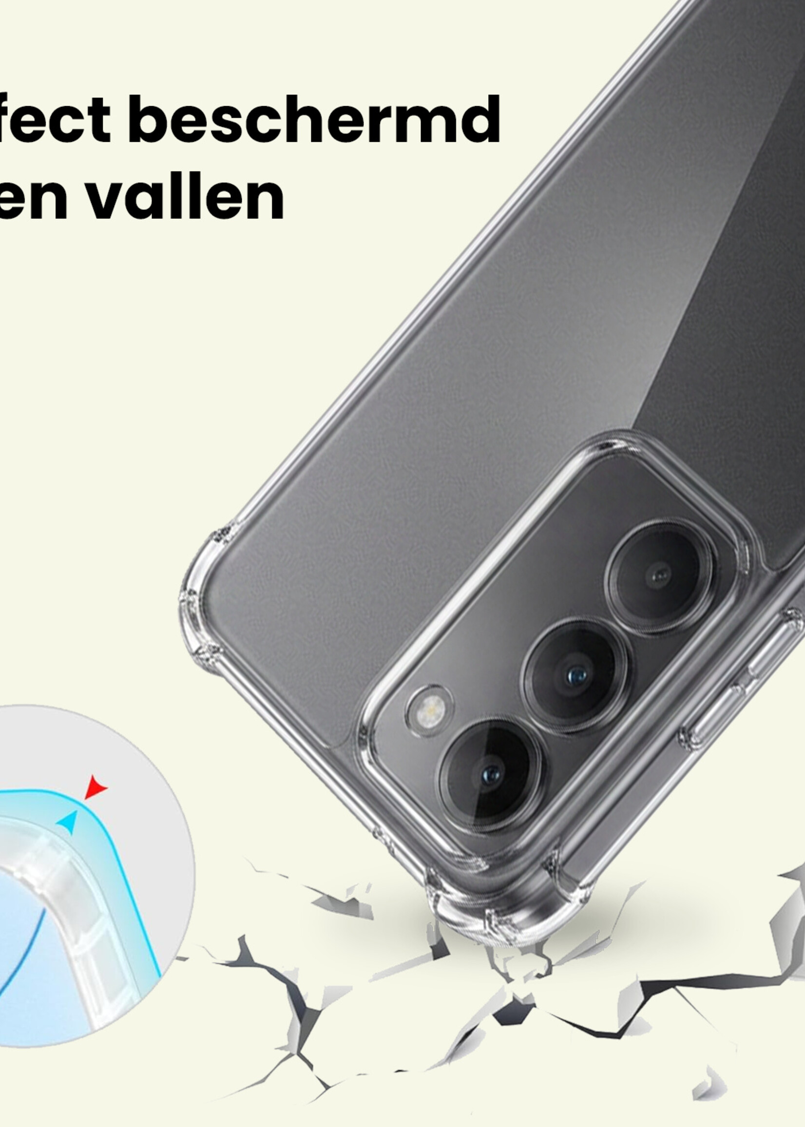 LUQ LUQ Xiaomi 15 Hoesje Shockproof - Transparant