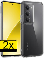 LUQ LUQ Xiaomi 15 Hoesje Siliconen - Transparant - 2 PACK