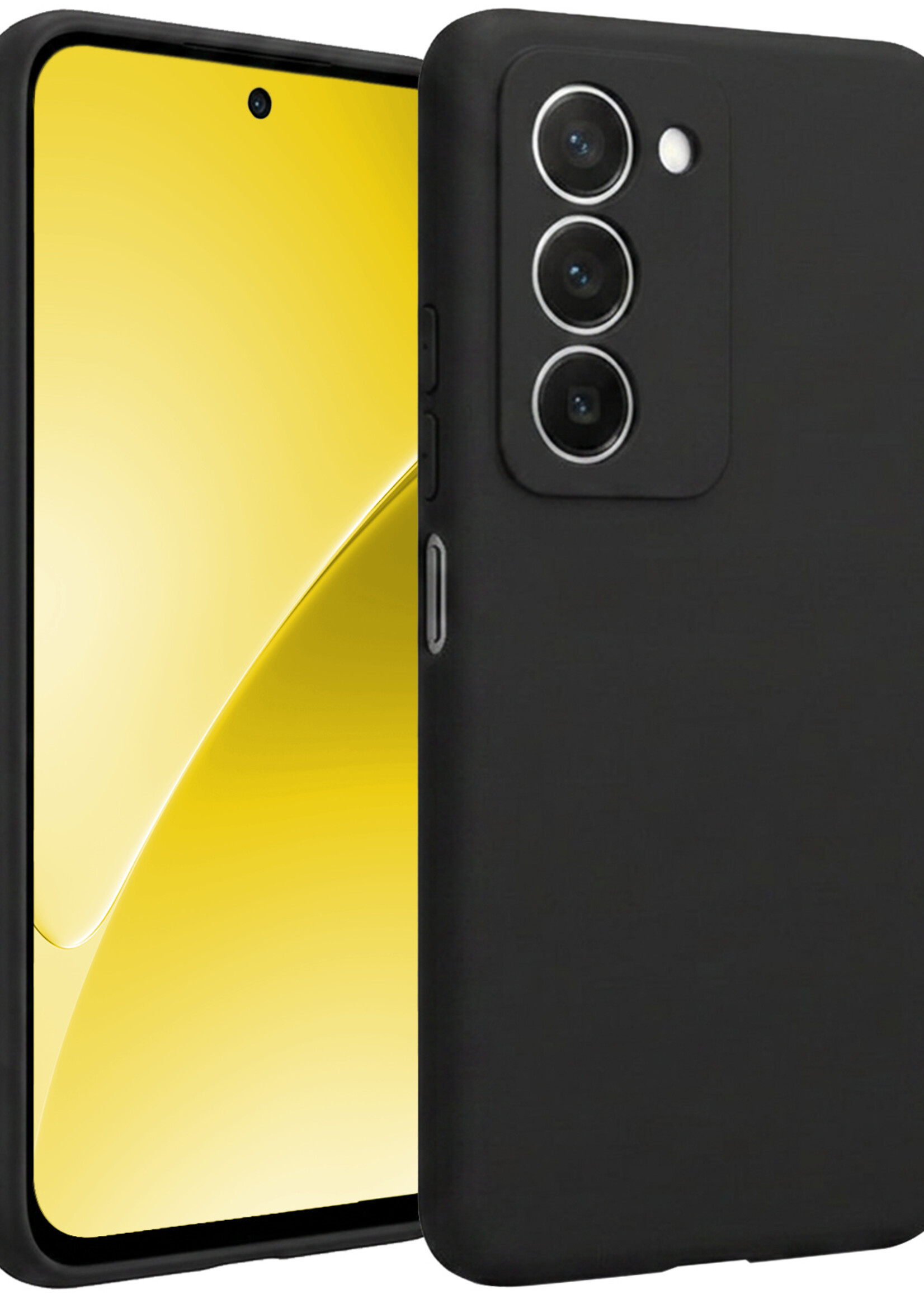 LUQ LUQ Xiaomi 15 Hoesje Siliconen - Zwart