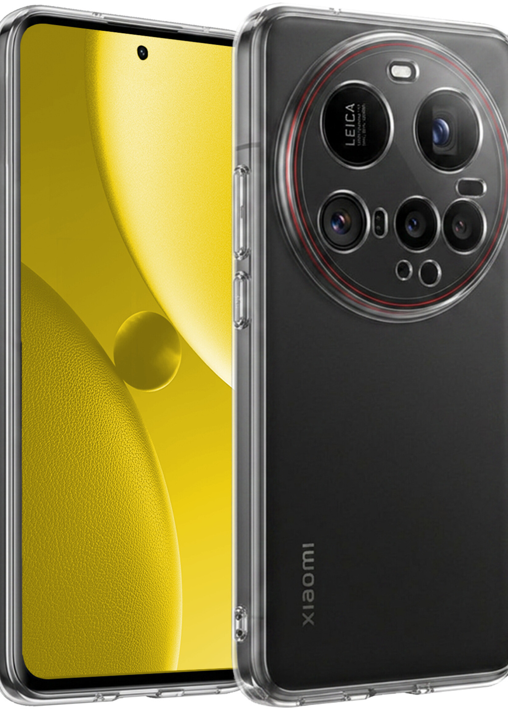 LUQ LUQ Xiaomi 15 Ultra Hoesje Siliconen - Transparant