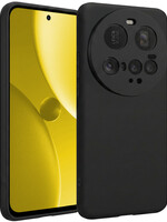 LUQ LUQ Xiaomi 15 Ultra Hoesje Siliconen - Zwart