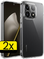 LUQ LUQ Xiaomi 15T Hoesje Siliconen - Transparant - 2 PACK
