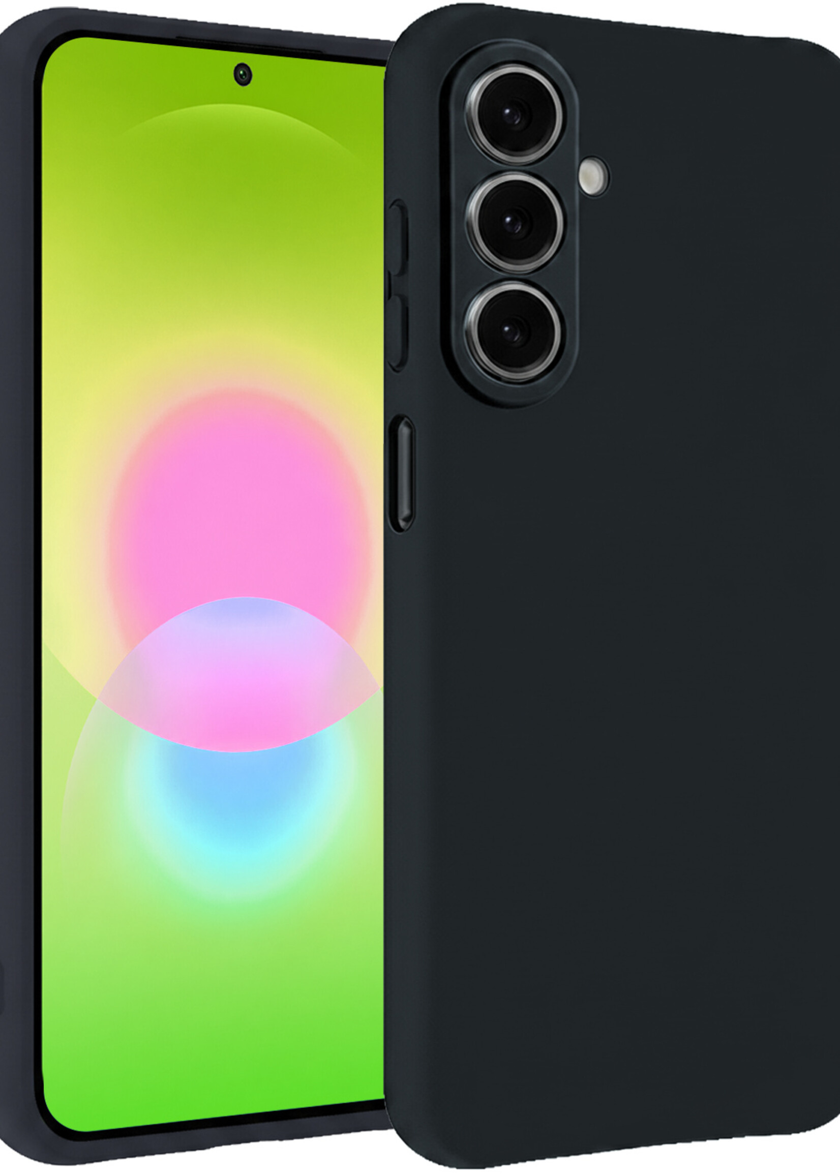 LUQ LUQ Samsung Galaxy A27 Hoesje Siliconen - Donkerblauw