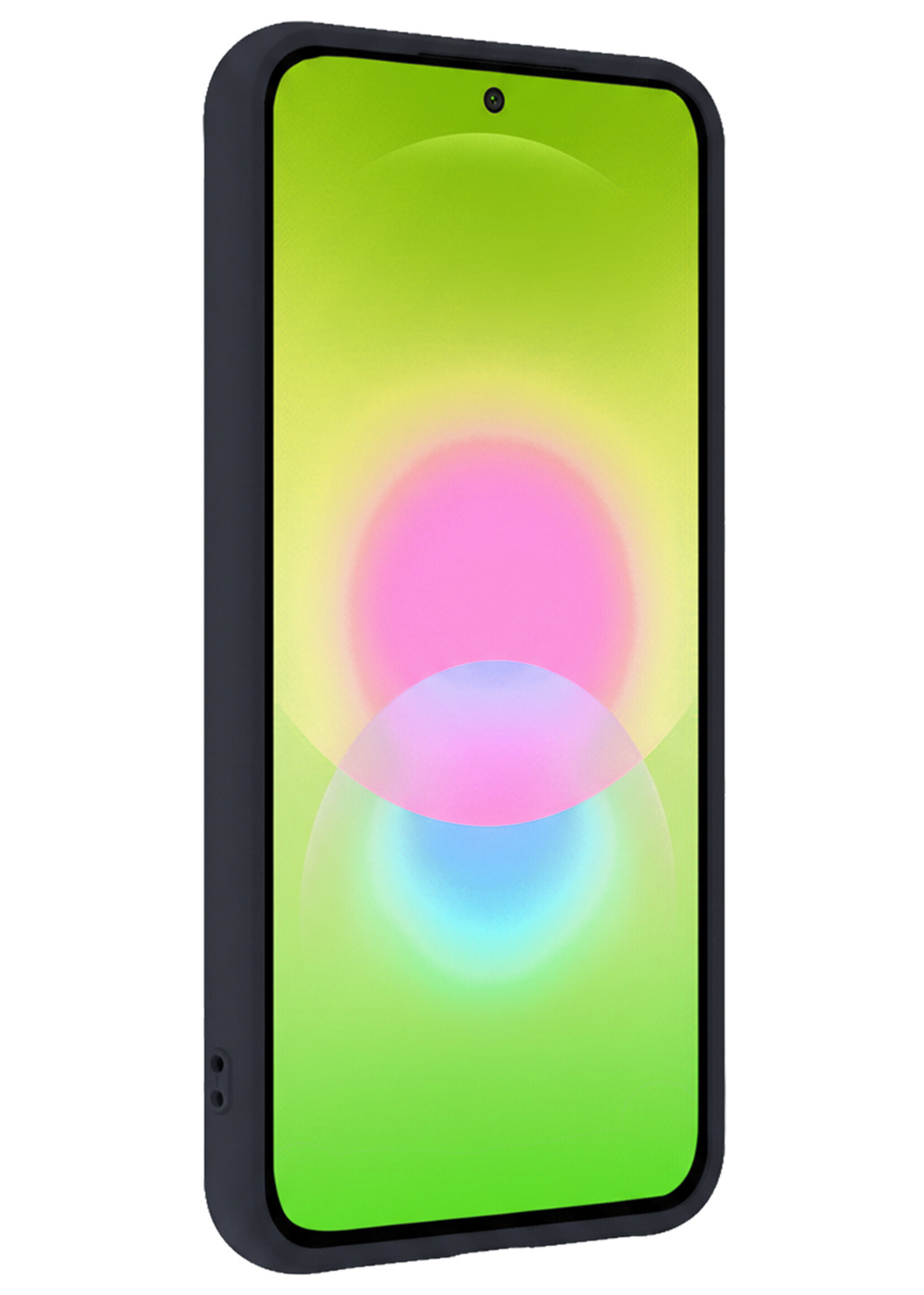 LUQ LUQ Samsung Galaxy A27 Hoesje Siliconen - Donkerblauw