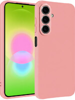 LUQ LUQ Samsung Galaxy A27 Hoesje Siliconen - Lichtroze