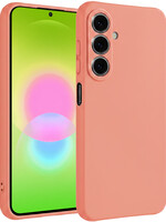 LUQ LUQ Samsung Galaxy A27 Hoesje Siliconen - Perzik