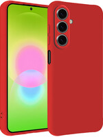 LUQ LUQ Samsung Galaxy A27 Hoesje Siliconen - Rood