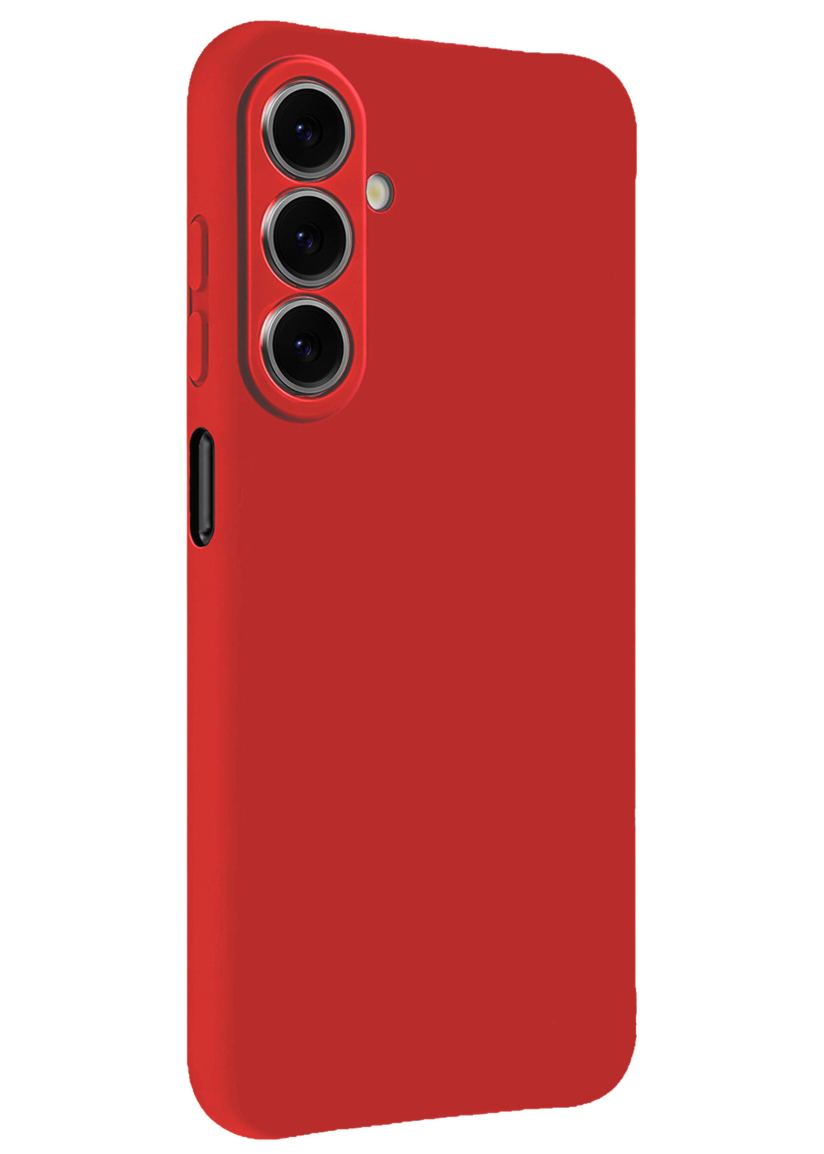 LUQ LUQ Samsung Galaxy A27 Hoesje Siliconen - Rood