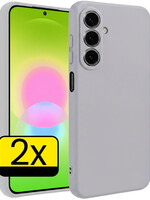 LUQ LUQ Samsung Galaxy A27 Hoesje Siliconen - Lila - 2 PACK