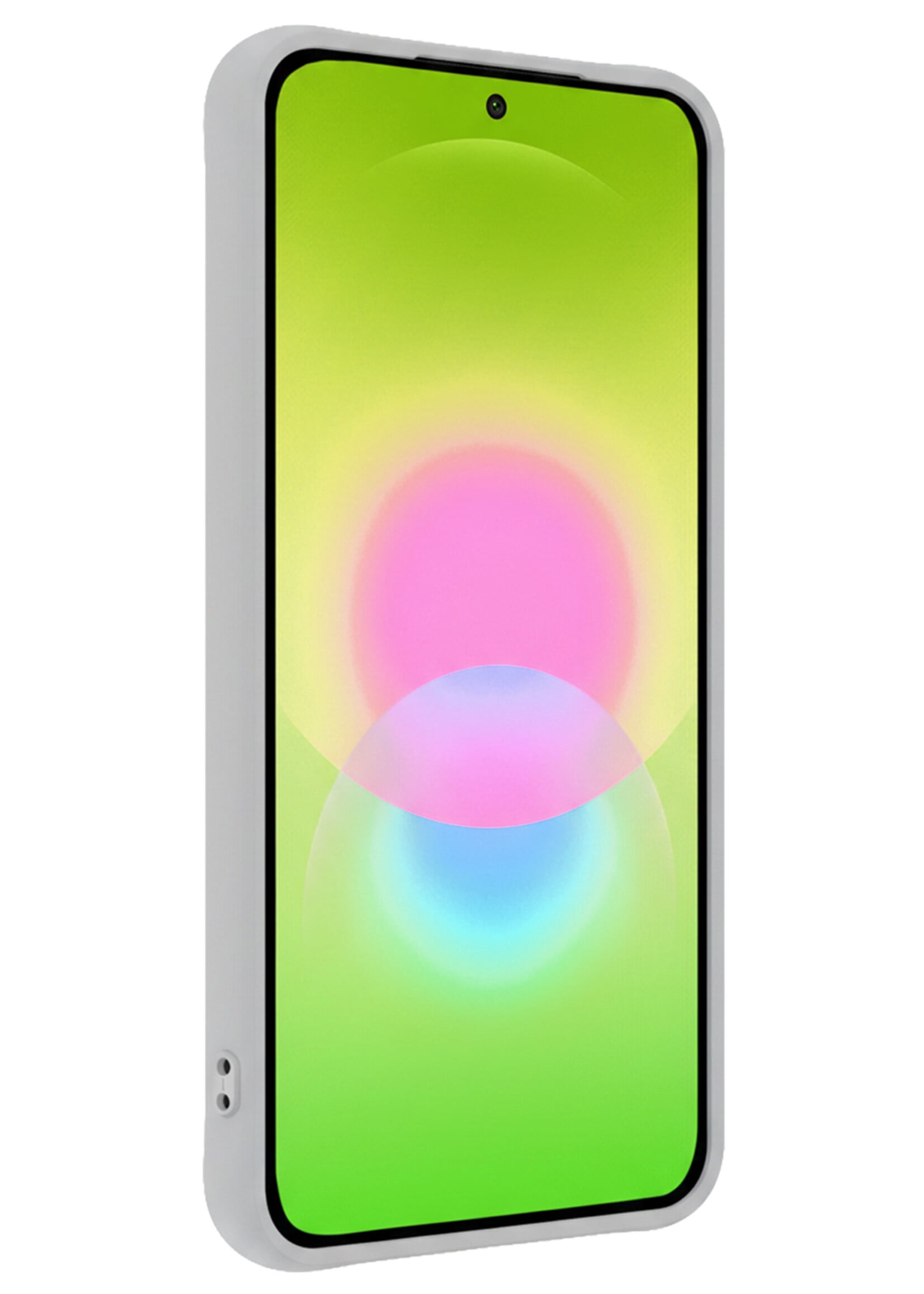 LUQ LUQ Samsung Galaxy A27 Hoesje Siliconen Met 2x Screenprotector - Lila