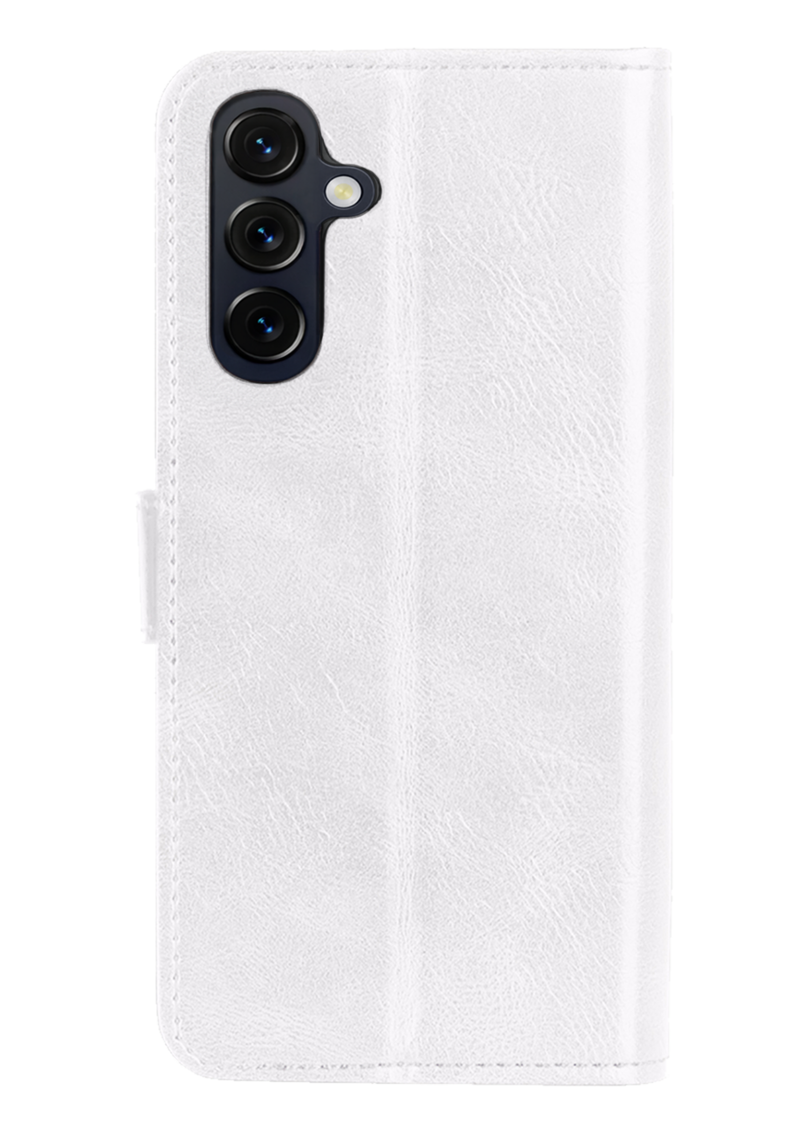 LUQ LUQ Samsung Galaxy A27 Hoesje Bookcase - Wit