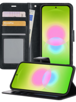 LUQ LUQ Samsung Galaxy A27 Hoesje Bookcase - Zwart